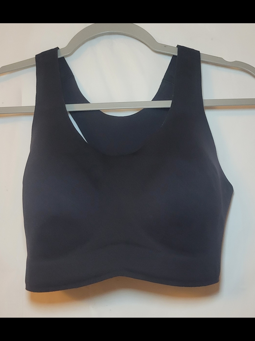 lululemon athletica Black Seamless Sports Bra